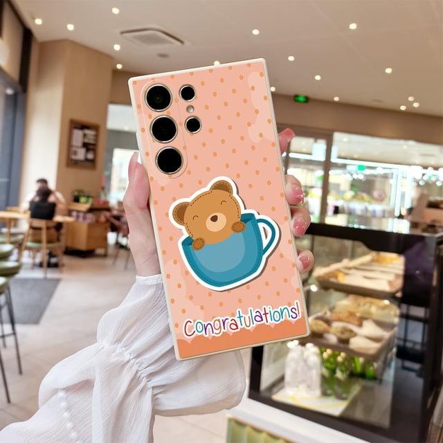 Elegante funda para teléfono Apple con ilustraciones de fiesta de cumpleaños para iPhone 15 Pro Max 14 13 12 Pro 11