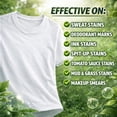 thumbnail image 2 of Sweat & Deodorant Armpit Stain Remover Spray for Clothes, Multi-Stain Cleaning Solution - Yellow Mark Tough Stain Buildup Remover - 16.9 oz, 2 of 7