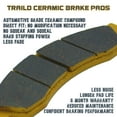 thumbnail image 2 of Polaris Ranger Crew 570/700/800/900/XP 1000/Diesel 2008-2024 Ceramic Brake Pad Set, 2 of 5