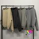 thumbnail image 2 of Sudadera con capucha de gran tamaño para hombre y mujer, suéter de lana de alta calidad, color liso, temporada 6, 2021FW, 1:1, KANYE West, 2 of 5