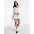 thumbnail image 2 of No Boundaries Cotton Boxer Shorts, 3" Inseam, Women's and Women's Plus XXS-4X, 2 of 5