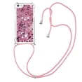 thumbnail image 3 of Funda FOXDOCK para iPhone SE con Cuerda Ajustable, Brillo Líquido, Protección Antigolpes y Lente – Ideal para Regalo, 3 of 6