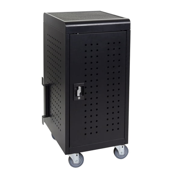 Offex Of-Lltm24-B - 24 Tablet Chromebook Storage Charging Cart