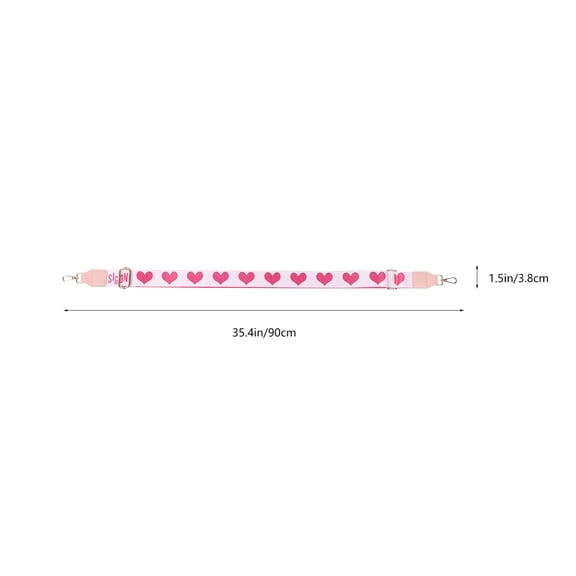 LOLIPPYY Adjustable Fabric Strap for Handbags and Messenger Bags - 1 Set Replacement Purse Strap