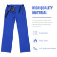 thumbnail image 4 of ORDDIART Pantalon en Polyester pour Femmes Pantalon de Neige Bleu Lot de 1 Longue Rétention de Chaleur Imperméable, 4 of 5