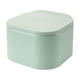 thumbnail image 1 of Bote de Basura Mini Cateissary para Escritorio Verde Desmontable con Tapa, 1 of 6