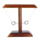 thumbnail image 1 of Juegos De Lanzamiento, Juego De Lanzamiento De Gancho Y Anillo, Madera De Pino Interactiva, Tamaño Pequeño Para Juegos De Interior Y Exterior Para Juguetes Preescolares, 1 of 8