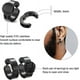thumbnail image 2 of 10 pares de aretes magnéticos para hombre, aretes magnéticos de acero inoxidable, aretes de aro con forma de cruz sin perforar, aretes unisex con clip y circonita cúbica., 2 of 5