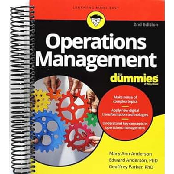 Operations Management for Dummies (Spiral Bound)