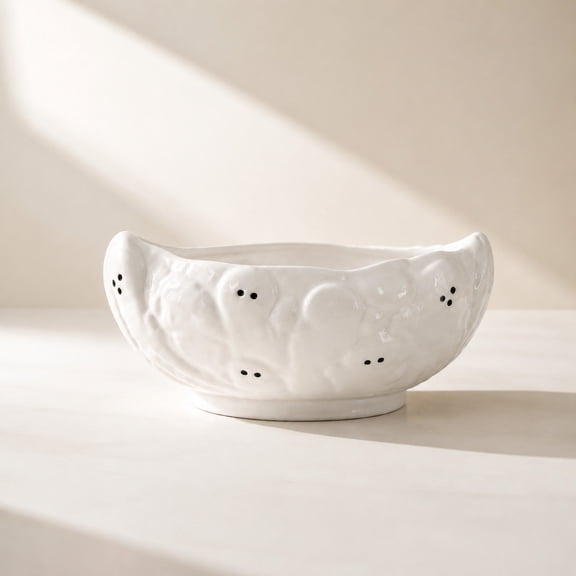 Cute Ghost Bowl, Resin Ghost Shaped Candy Dish, Fall Halloween Holiday Table Centerpiece For Treats Pumpkin Home Decor, Mantel Shelf Entryway Decoration