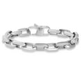 thumbnail image 6 of Invicta Jewelry Men's Large Nautical Oval Link Chain Steel Bracelet (10mm) - 9", 6 of 8
