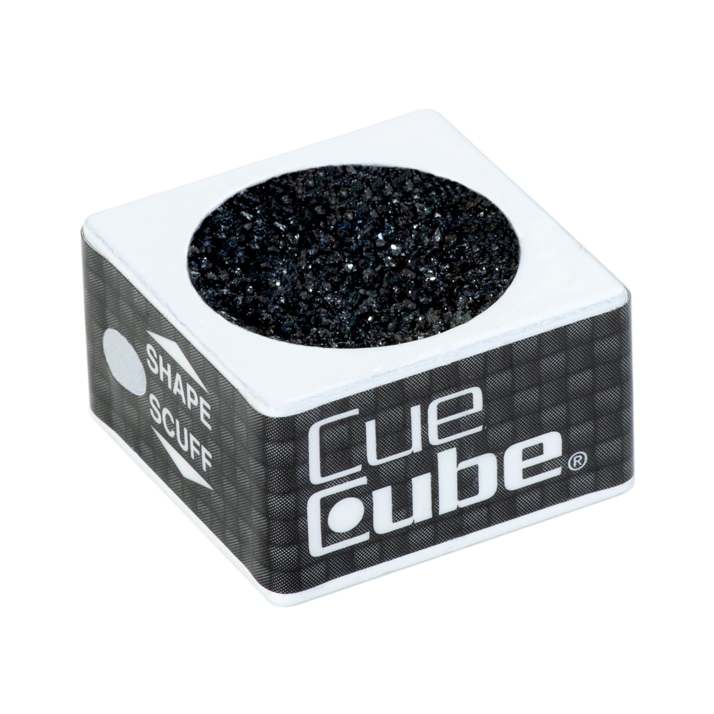 Cue Cube Pool Billiard Cue Tip Tool 2 in 1 Shaper Scuffer Nickel or