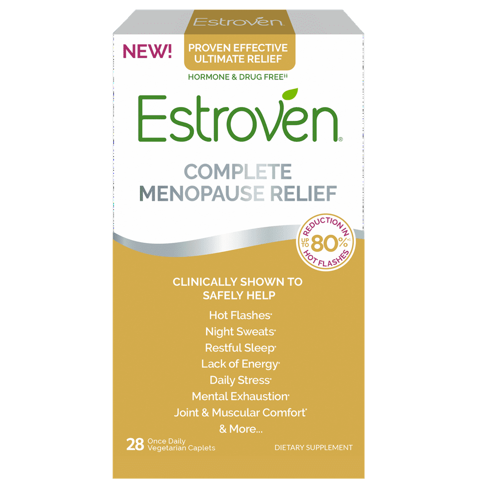 Estroven Complete Menopause Relief, Hormone & Drug Free, 28 Ct