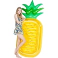 thumbnail image 1 of Pineapple Pool Party Floating Raft Beach Swimming Inflatable Water Deck Chair, 1 of 5