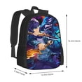 thumbnail image 3 of Solo Leveling Fashion Backpack Rucksack Casual Daypack School Bag Unisex Computer Bag Bookbags Multi-Purpose Laptop Backpack, 3 of 8
