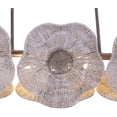 thumbnail image 3 of Kalco 522568PAB Poppy 5 Light 56" Wide Linear Chandelier - Pearlized Antique Brass, 3 of 7