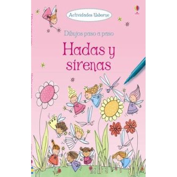 Dibujos paso a paso. hadas y sirenas