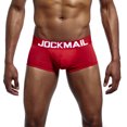 thumbnail image 1 of Mens Elastic Underwear Men Boxer Briefs Shorts Bulge Pouch Soft Underpants, 1 of 9