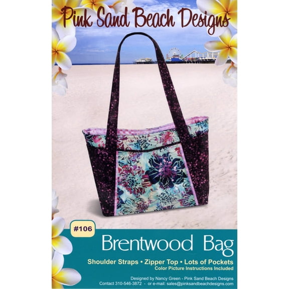 Brentwood Bag Pattern by Pink Sand Beach Designs