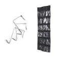 thumbnail image 2 of 24 Pockets Over The Door Behind Shoe Organizer Rack Hanging Organizers Space Saver Rack Hanging Storage Hanger, 2 of 2