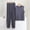 Gray # Mens Pajamas Sets, variant on Soft Pajamas Sets for Men Modal Big and Tall 2 Pieces Sleepwear Sleeveless shirts and Pants Comfy Cozy Plain Casual Mens Loungewear