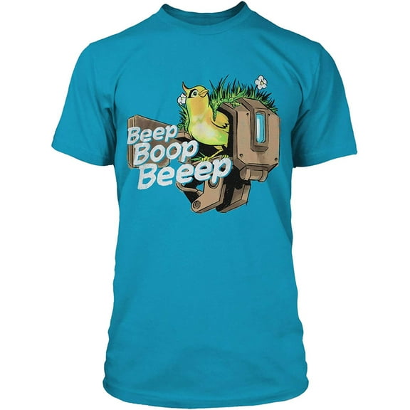 Overwatch Beep Boop Beeep Bastion Gamer Adult T-Shirt