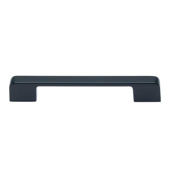Utopia Alley 5pcs Marino Pull Handle - Decorative Cabinet Drop Pull Handles- Vintage Cabinet Hardware with Hand Finished Matt Black - Metal Drawer Pull Handle, 5.0" Center to Center