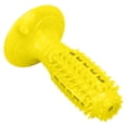 thumbnail image 3 of Bite Resistant Dog Toy, Puppy Toothbrush Natural Rubber Fixed Suction Cup Pet Rubber Toothbrush  For  Care For Teeth Training Yellow, 3 of 8
