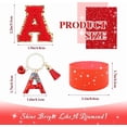 thumbnail image 2 of Cup Accessories Set for Stanley 30OZ & 40OZ Tumbler with Handle, Letter Charms, Bow & Diamond Straw Covers, Glitter Silicone Boot, Personalized Sticker for Stanley Cup Accessories, 2 of 10