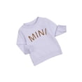 thumbnail image 2 of Nituyy Round Neck Family Suits, Long Sleeves Letter Printing Outfit, 2 of 9