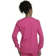 thumbnail image 5 of Cherokee Workwear Prints Women's Scrubs Jacket Snap Front Warm Up 4350, 5 of 7