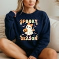 thumbnail image 4 of Spooky Season Retro Happy Halloween Ghost Toddler Girl – T-Shirt, Hoodie & Sweatshirt – Halloween Fun – Family Festivities, 4 of 6