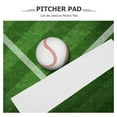thumbnail image 3 of Worgeous Baseball Landmark Plates Outdoor Sports Markers Pitcher'S Mound Mat 1 Set Ideal for Baseball Fields Backyards and Parties, 3 of 8