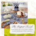 thumbnail image 3 of MacKenzie-Childs Royal Check Enamel Spoon Rest for Kitchen, Enamel Kitchenware Line, 3 of 4
