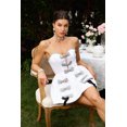 thumbnail image 3 of Vestido Esther Diamante Bowknots Mini blanco, 3 of 7