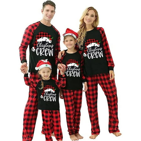 

Ma&Baby Family Matching Pajamas Christmas Pjs Holiday Nightwear Sleepwear Sets Long Sleeve Pjs
