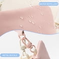 thumbnail image 5 of Mini Zip Around Wristlet Wallet for Women Double Pocket Wrist Wallet Portable Purse Keychain Handbag Mother'Day Birthday Gift for Women Mom Girlfriend Wife Daughter, 5 of 9