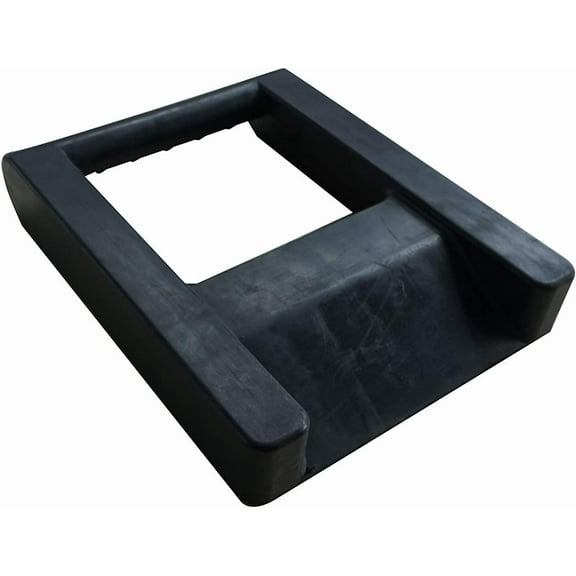 Heavy Duty Pallet Jack Stop - Damage Reducing, Simple, and Functional- 14.5" Length x 11.5" Width x 2.5" Height