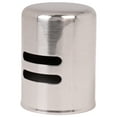 thumbnail image 3 of Westbrass 1-5/8" x 2-1/4" Solid Brass Air Gap Cap Kit, Non-Skirted, Satin Nickel, 3 of 7