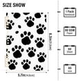 thumbnail image 3 of Dog Paws Black Ring Binder Notebook Journey Note Diary College Ruled Spiral Notebook Study Loose Leaf Paper A5 60 Pages, 3 of 8