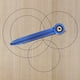 thumbnail image 2 of Brújula de dibujo para carpintería, medidores circulares, herramienta de medición Scribe (azul) Ehuebsd Para estrenar, 2 of 7