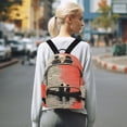 thumbnail image 7 of FORMRS Mini Backpack Purse for Women Quilted Travel Daypack Casual Shoulder Bag, Illusionary Boat, 7 of 7