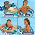 thumbnail image 2 of Hamaca Monterey 4 en 1 Pool Float Aqua Original para adultos, 2 of 9