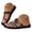 Coffee, variant on Mesh Slip on Slides for Women Men Toe Ring Flat Sandals Wide Width Comfortable Summer Slippers Beach Casual Travel Shoes 7.5 Pink