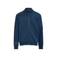 thumbnail image 2 of RLX Ralph Lauren Men's Double Knit Track Jacket Raleigh Blue-Size Large, 2 of 9