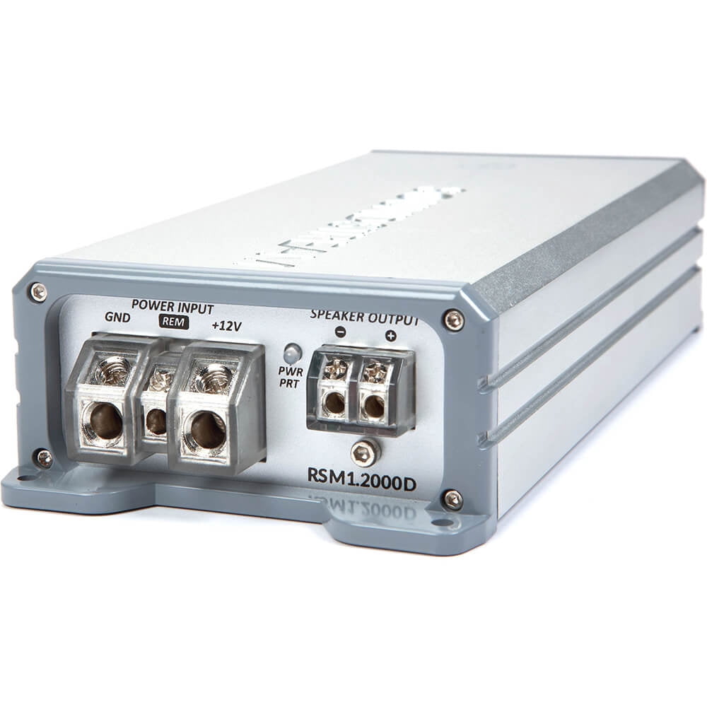 Soundstream RSM12000D Compact Class-D Subwoofer Amplifier