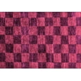 thumbnail image 1 of Ahgly Company Indoor Rectangle Checkered Pink Modern Area Rugs, 2' x 3', 1 of 4