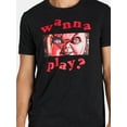 thumbnail image 3 of Child’s Play Chucky, Men's Wanna Play Graphic Tee with VHS Box Package, Sizes S-3XL, 3 of 9