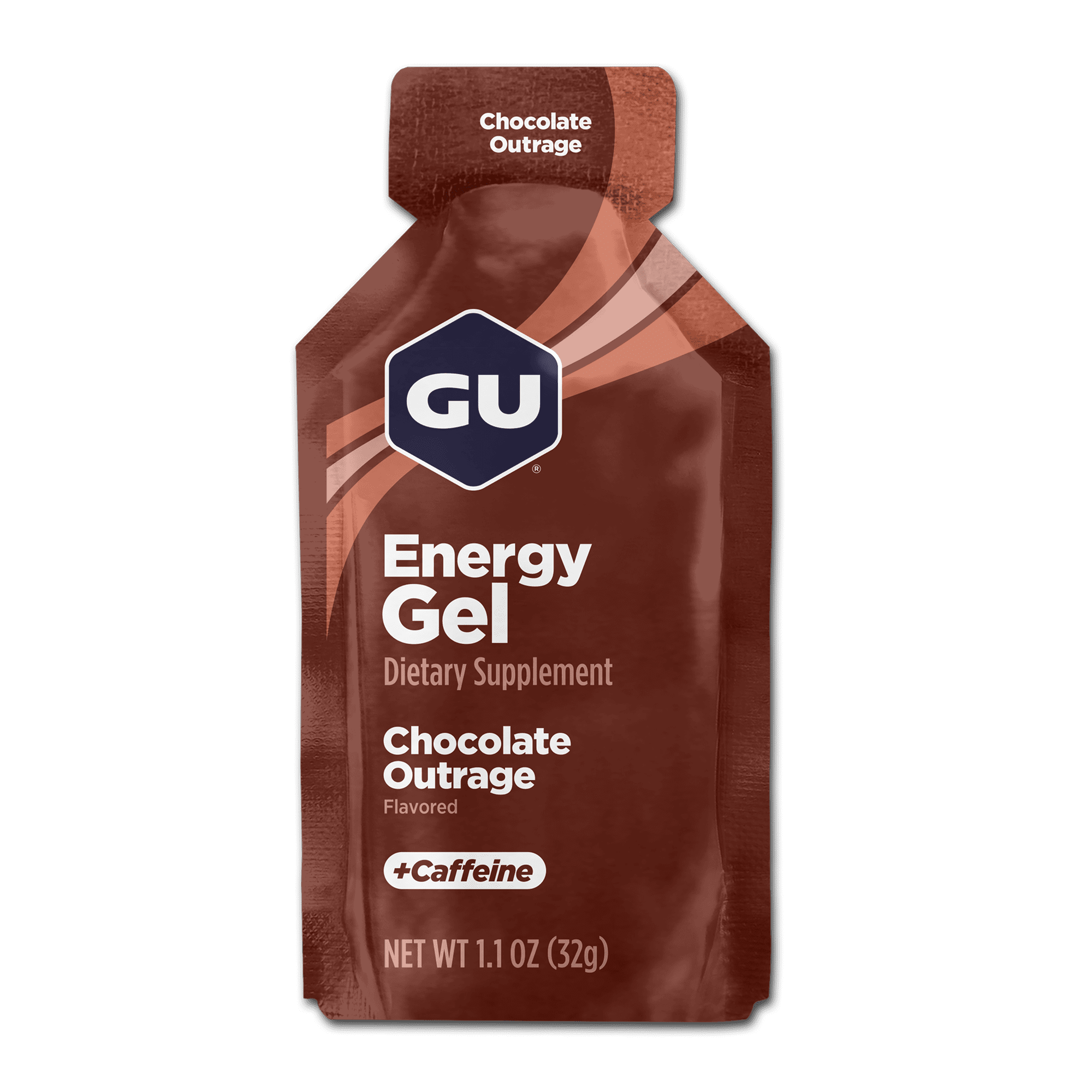 GU Energy, Original Energy Gels, Chocolate Outrage - 1 count