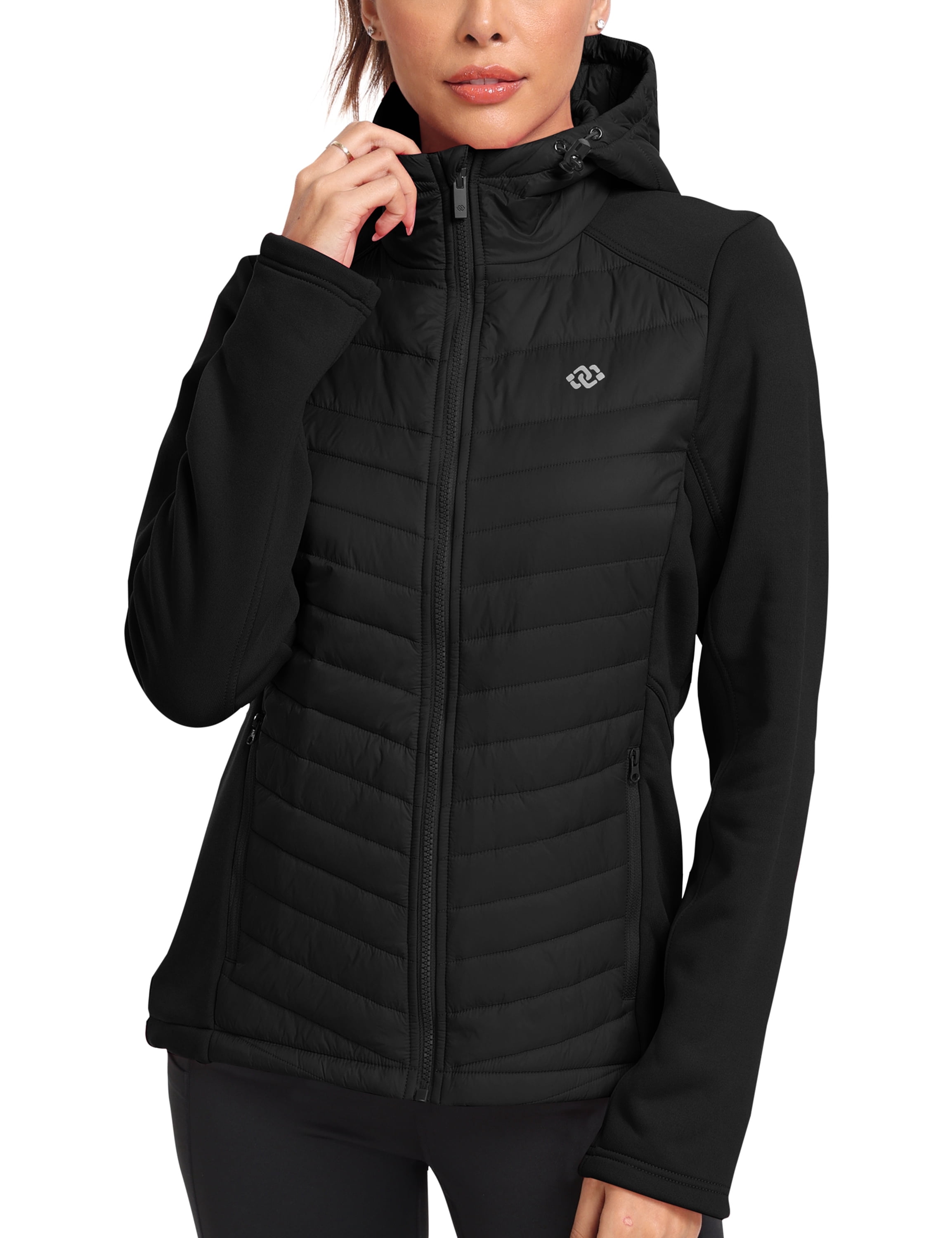 YIRUIYA Women's Fleece-Lined Hybrid Puffer Jacket photo 1